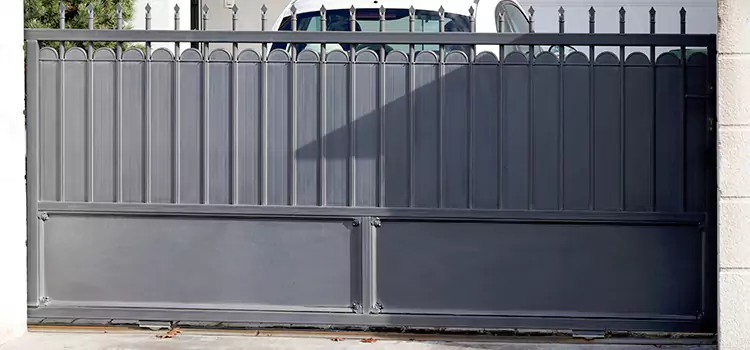 Metal Driveway Gate Installation Needham