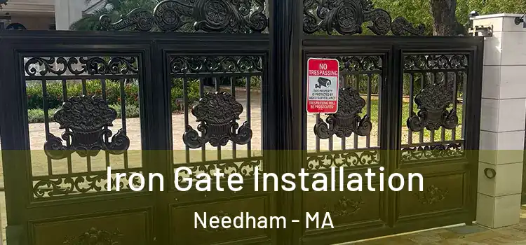  Iron Gate Installation Needham - MA