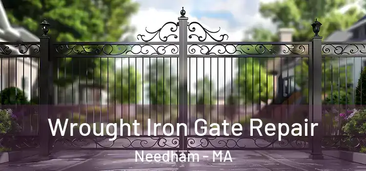  Wrought Iron Gate Repair Needham - MA